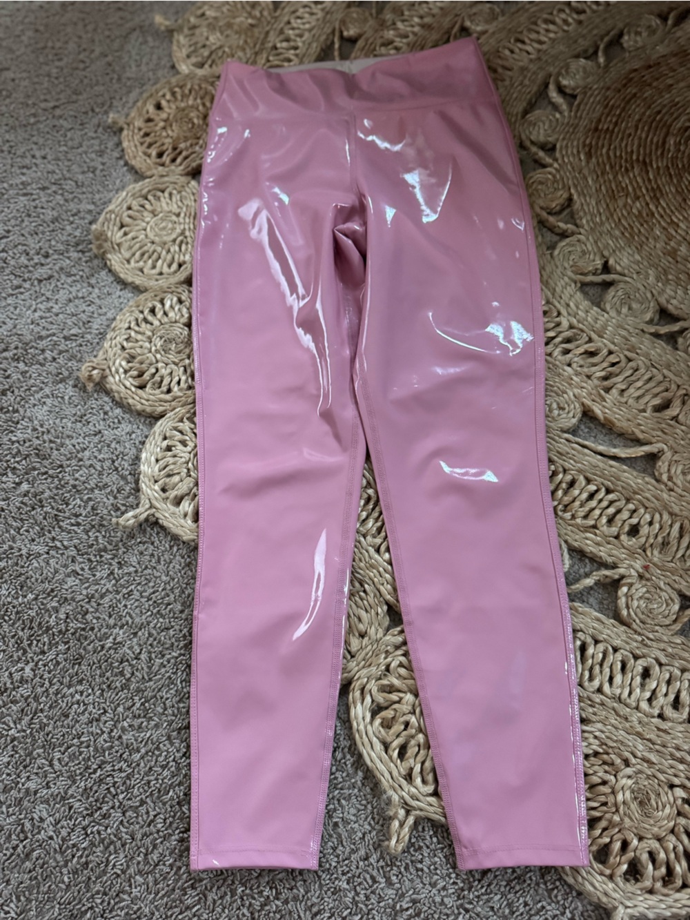 Heroine Sport Blade Shiny Light Pink High-Waist Leggings